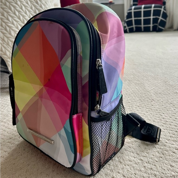 Betsy Johnson Color Block Backpack - Picture 2 of 3
